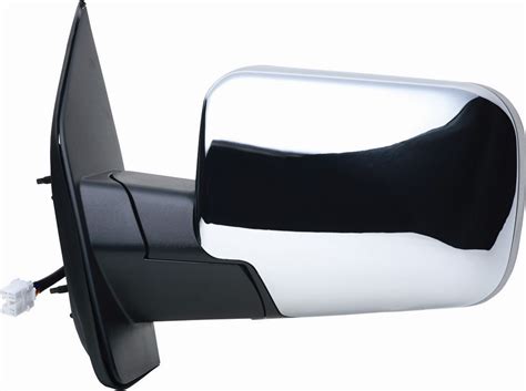 K Source Replacement Side Mirror Electricheated Blackchrome