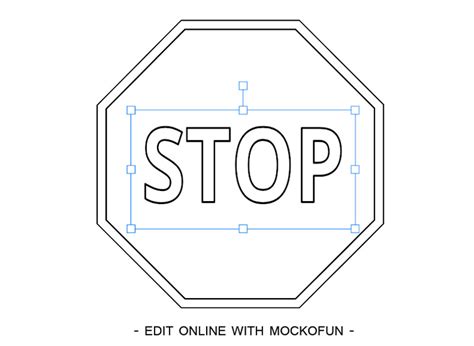 Free Stop Sign Mockofun