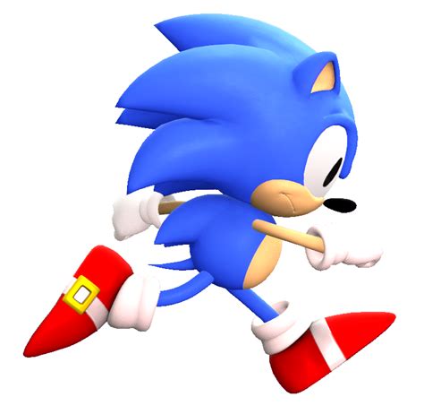 Classic Sonic Running By Kamtheman56 On Deviantart