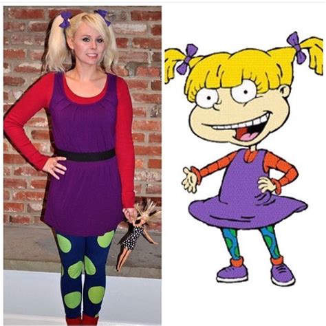Angelica Pickles Rugrats 90s Nicktoons 90snick Costume Halloween