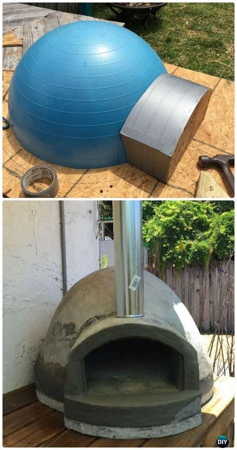 Everyone wants to have a homemade pizza oven at home, to bake a pizza with their families in the beautiful evening and share the love. DIY Exercise Ball Wood fired Pizza Oven Instructions - DIY ...