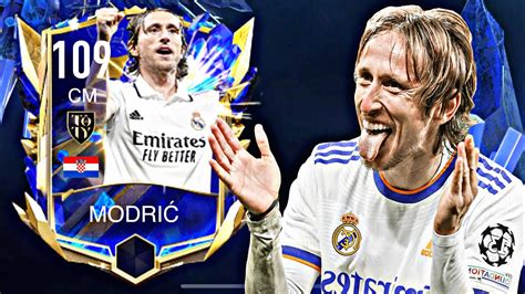 Amazing Cm 109 Rated Luka Modric Gameplay Review Fifa Mobile 23 Toty