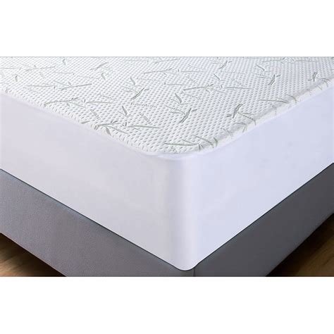 Protège Matelas Deux Personnes Matière Bambou Imperméable