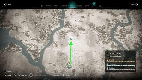 Ledecestrescire Hoard Map Location Assassins Creed Valhalla Guide