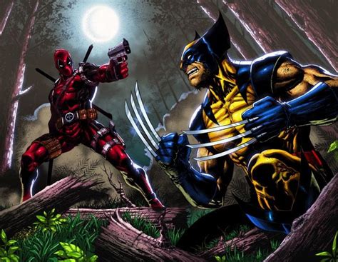 Clash Of The Mutants Wolverine Vs Deadpool By Shamarie Knight Nov