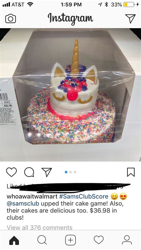 Does anyone have any advice/previous experience with this? Unicorn cake at sams club | Unicorn birthday party cake ...
