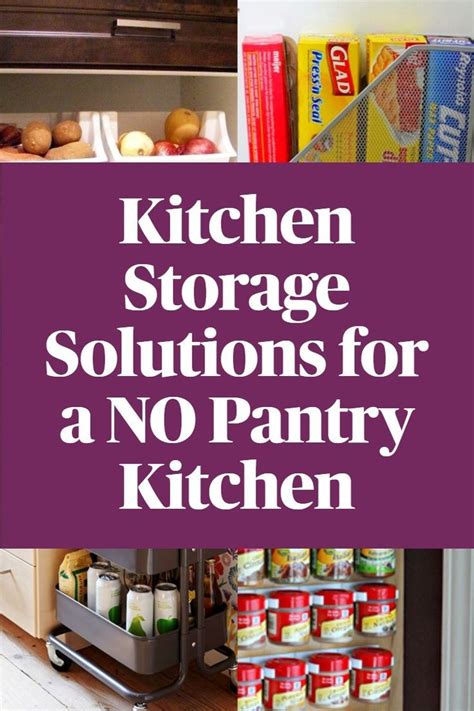 From unique cabinetry solutions to little tricks, these ideas just might help you feel like you've doubled your kitchen's square footage. No Pantry? How To Organize a Small Kitchen WITHOUT a ...
