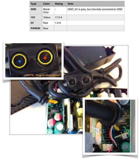Xbox 360 power wiring diagram. schematics - Xbox one power adapter wiring - converting it to a 12 volt power supply ...