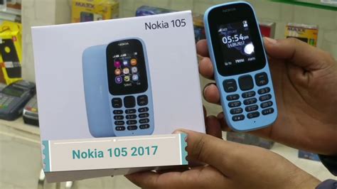 Nokia 105 Dual Sim 2017 Nokia 105 Blue 2017 Youtube