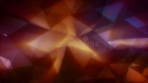 Glowing Polygons Background Stock Video Video Of Display Polygonal