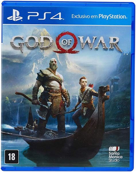 God of war is a trademark of sony interactive entertainment llc. God Of War Ps4 Capa Plástica / Dublado / Mídia Física ...