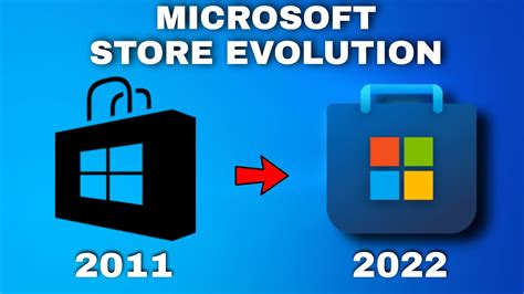 Evolution Of Microsoft Store 2011 2022 Microsoft Store Logo