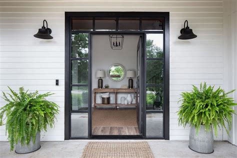 58 Types Of Front Door Designs For Houses Photos Modern Farmhouse