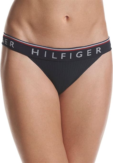 Tommy Hilfiger Women S Seamless Bikini Underwear Panty XL Peacoat At