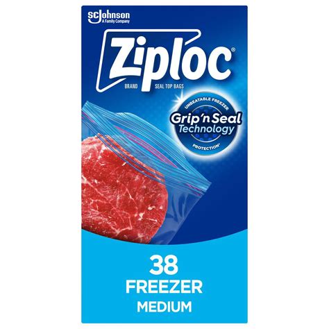 Ziploc Freezer Bags Medium Value Pack 38 Bags Walmart Canada