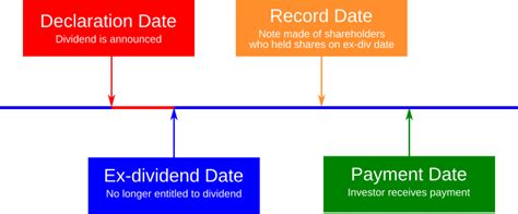 (a part of) the profit of a company that is paid to the people who own shares in it: What Is The Ex-Dividend Date?