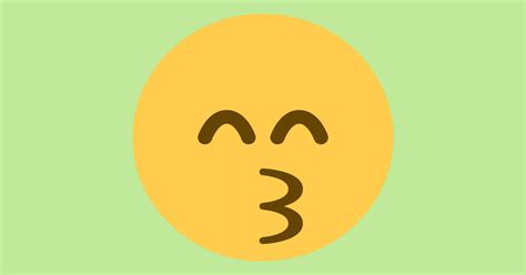 😙 Emoji De Cara Dando Un Beso 7 Significados Y Botón De Copiar Y Pegar