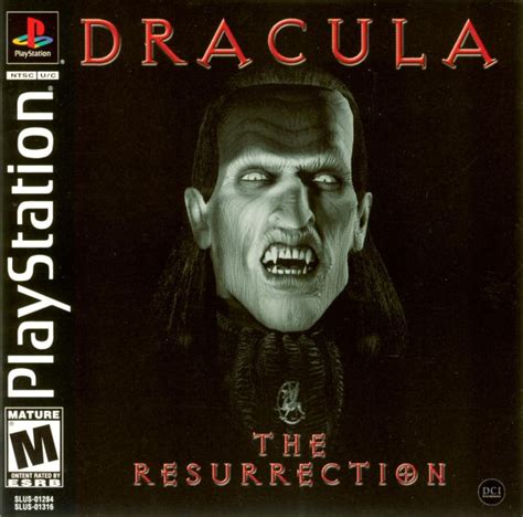Dracula The Resurrection 2000 Playstation Box Cover Art Mobygames