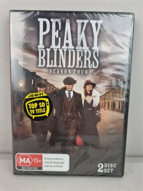 Peaky Blinders Season 4 Dvd Cillian Murphy Region 4 Brand New Sealed 1587 Picclick