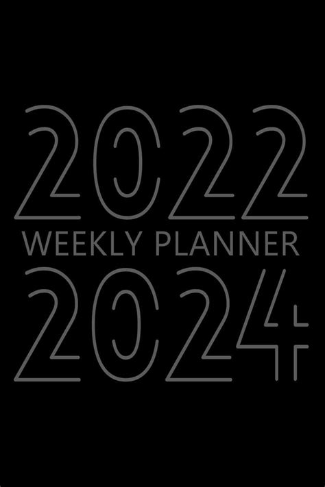 Buy 2022 2024 Weekly Planner 36 Month 3 Year Weekly Organizer Book