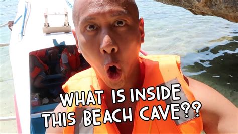 You Wont Believe Whats Inside This Philippine Beach Cave Vlog 122