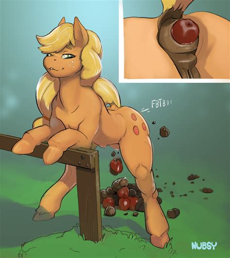 Rule 34 Anal Apple Applejack Mlp Equid Equine Feces Female Feral