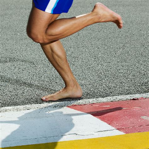 Barefoot Running From Start To Marathon