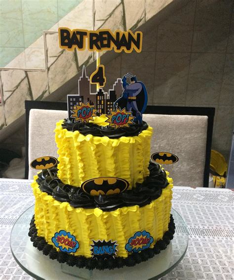 Bolo Do Batman 50 Ideias Originais Para Arrasar Em Sua Festa