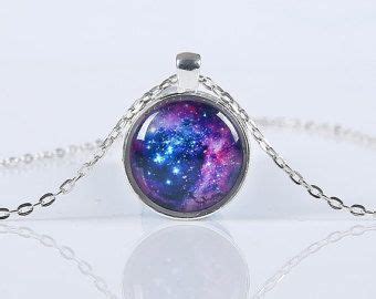 Galaxy Necklace Heavenly Nebula Pendant Stars And Universe Jewelry