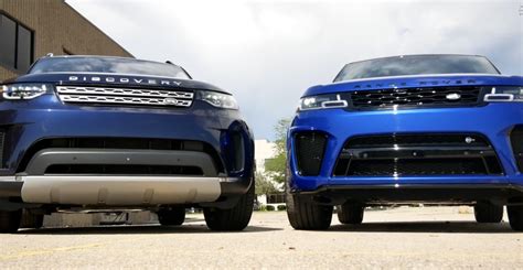 2019 Land Rover Discovery Vs Range Rover Sport Svr We Compare Land