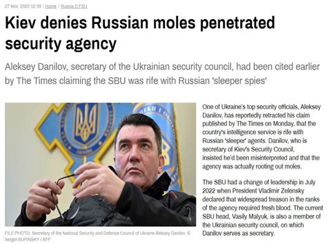 Ukraine’s Latest Paranoia About Russian Sleeper Cells Is Dividing Its Security Services