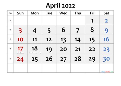 April 2022 Calendar Free Printable Calendar Com Free Printable April