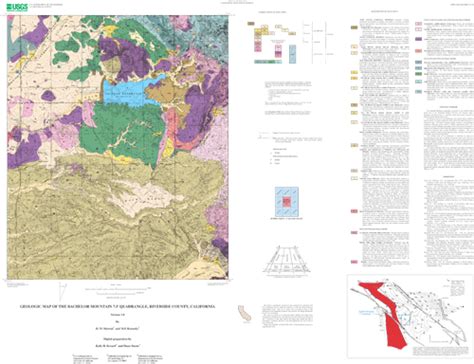 Usgs Open File Report 03 103 Geologic Map And Digital Database Of The