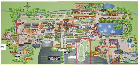 Lagoon Amusement Park Utah Map United States Map