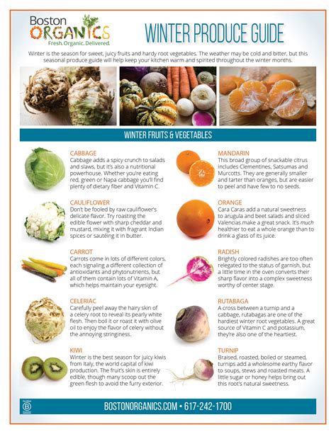 What To Eat This Winter A Seasonal Guide To Winter Produce