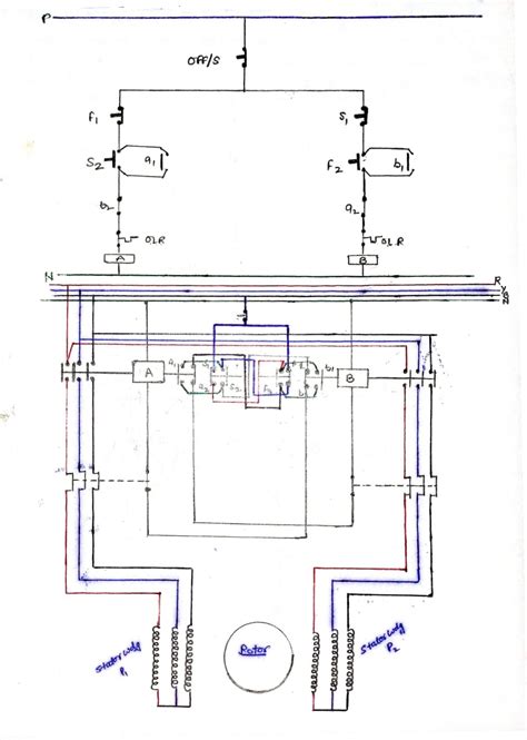 3 Phase Two Speed Motor Control Wiring Diagram