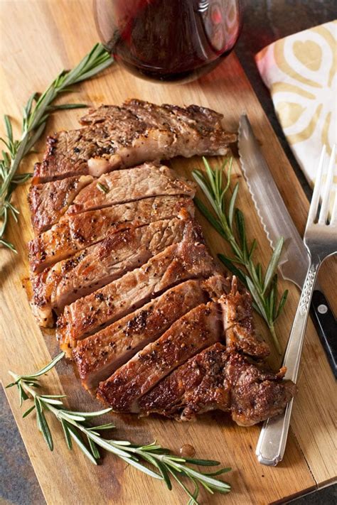 After that minute has passed, flip the steak on its side and sear the edge until it is colored like the rest of the meat. The Perfect Ribeye Steak + A Le Creuset Giveaway! - Cake ...