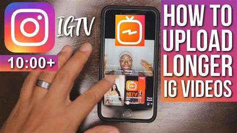 Large accounts can upload videos that are up to 60 minutes long. How To Upload Longer Videos On Instagram (IGTV Tutorial ...
