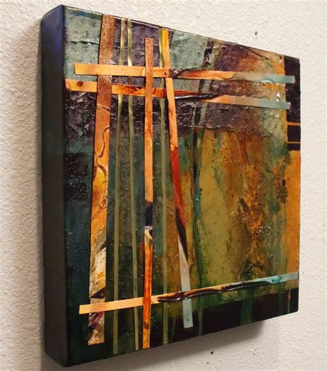 Carol Nelson Fine Art Blog Wooded Weave 11044 Daily Painter Mixed