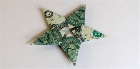 Easy Money Origami Star Instructions Diy