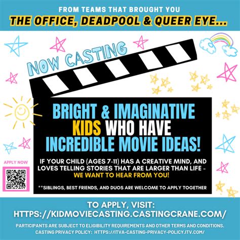 Open Casting Call For Kids In Nyc Auditions Free