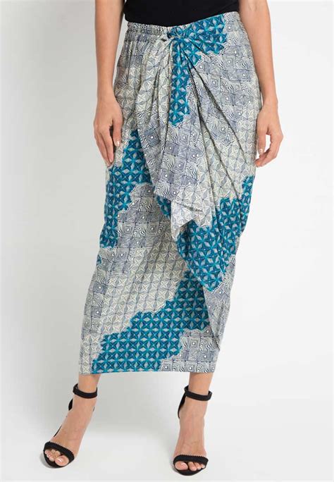 Gambar Rok Batik Modern Terbaru