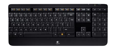 Logitech K800 Wireless Keyboard Usb Black Illuminated At Reichelt