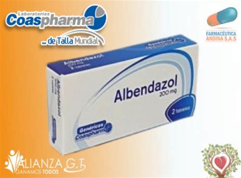 Albendazol Mg Caja X Tab