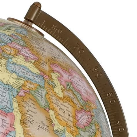 Buy Globemaster Antique 30cm Globe The Chart And Map Shop