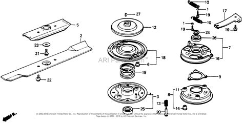 Select a category below, or use your honda parts lookup with exploded parts diagrams. Honda HR214 SMA#2 LAWN MOWER, USA, VIN# HR214-6235981 ...