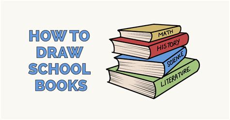 How To Draw A Book Easy How To Draw For Kids 3 In 1 Drawing Books
