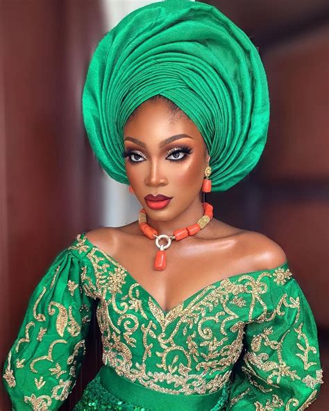 Gorgeous Makeup And Gele Styles For A Nigerian Bride Melody Jacob