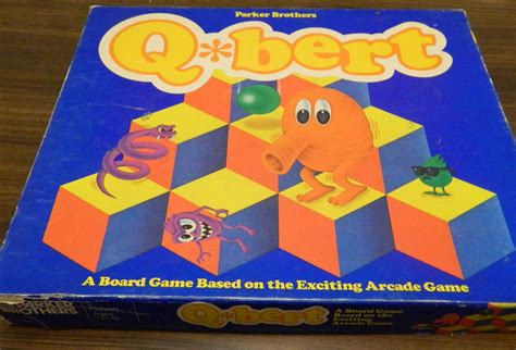 Qbert Board Game Review And Instructions Geeky Hobbies