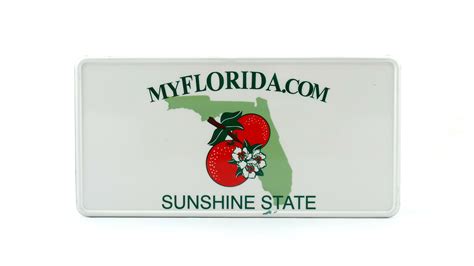 Florida License Plate Clipart